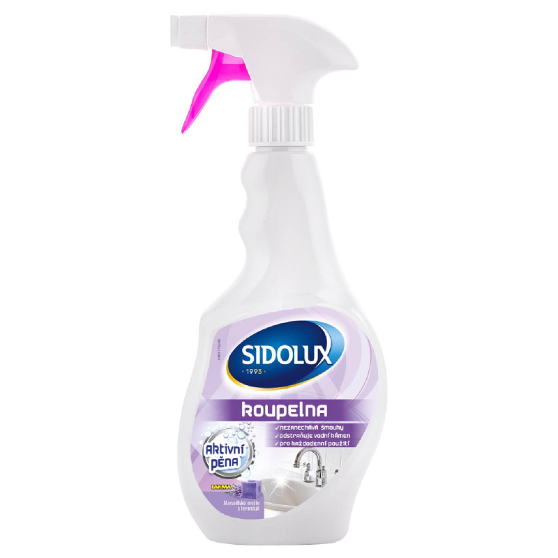 SIDOLUX PROFESSIONAL na kúpeľne Marseilske mydlo s levanduľou - aktívna pena 500ml