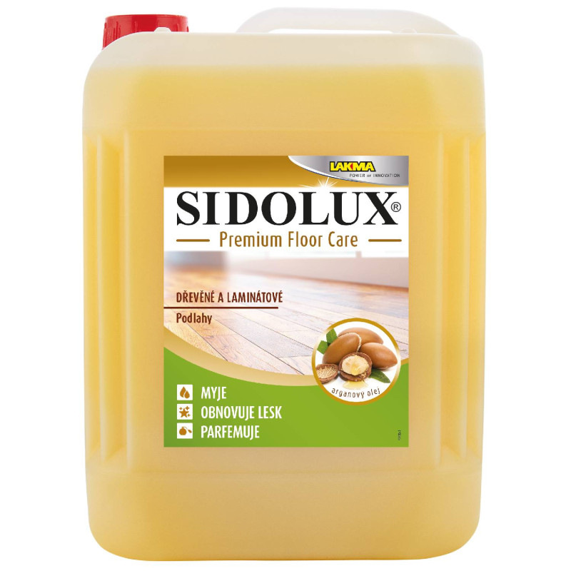 SIDOLUX PREMIUM FLOOR CARE na drevené a laminátové podlahy - argánový olej 5L