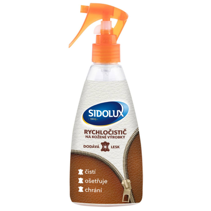 SIDOLUX rýchločistič na kožené výrobky 200ml