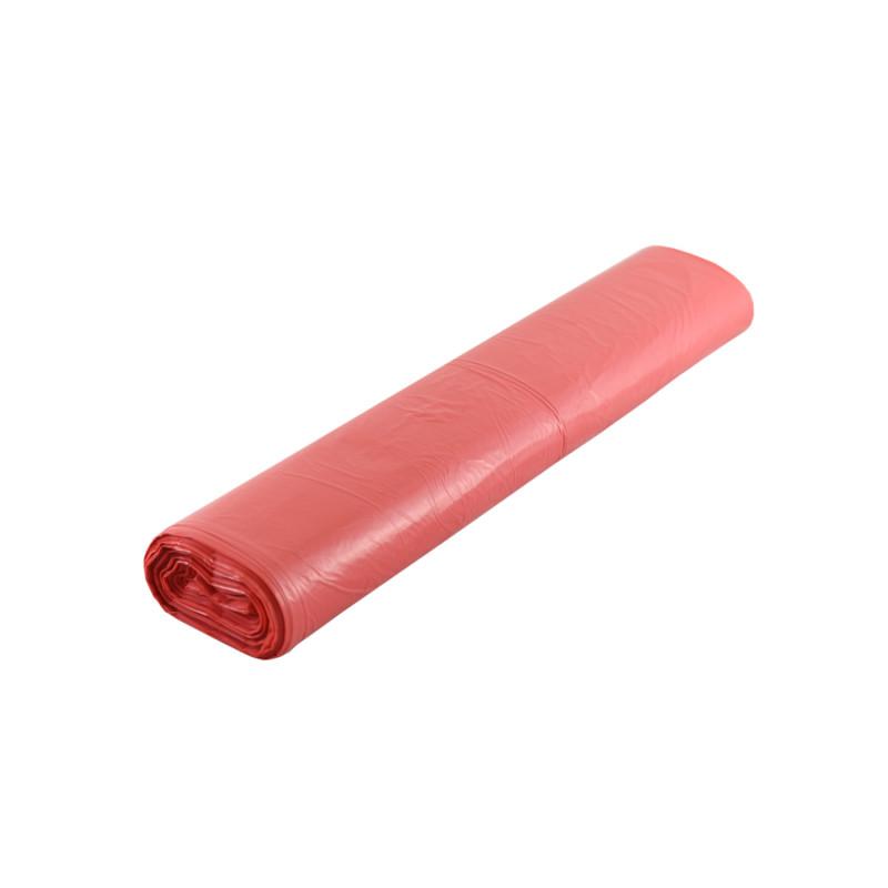 LDPE vrecia ECONOMY 700x1100mm 120 L červené 25 ks