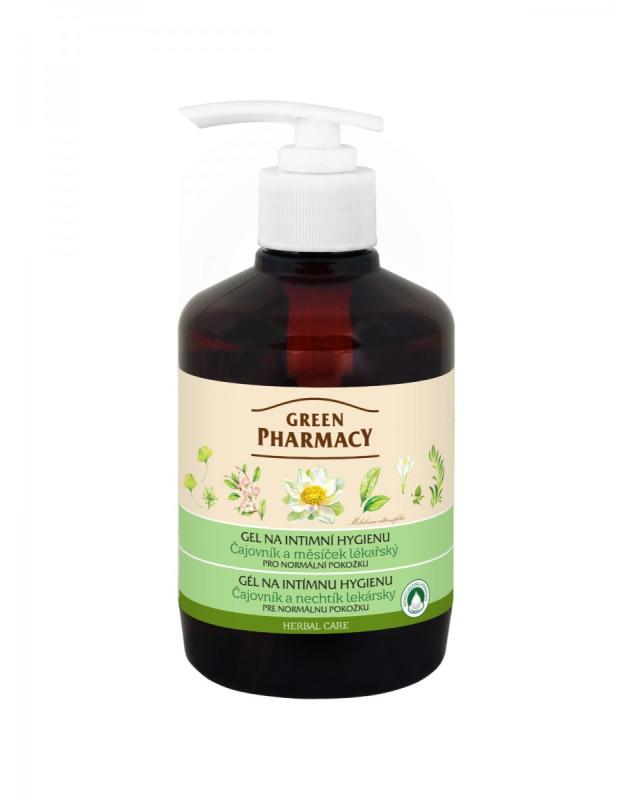 Green Pharmacy gél na intímnu hygienu pre normálnu pokožku 370 ml
