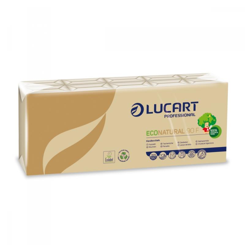 843166 LUCART ECOnatural 90F Hygienické vreckovky