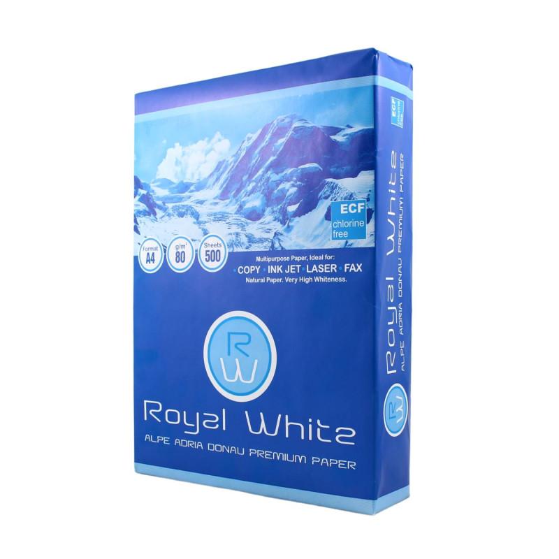 Kancelársky papier ROYAL WHITE A4 80g 500 listov