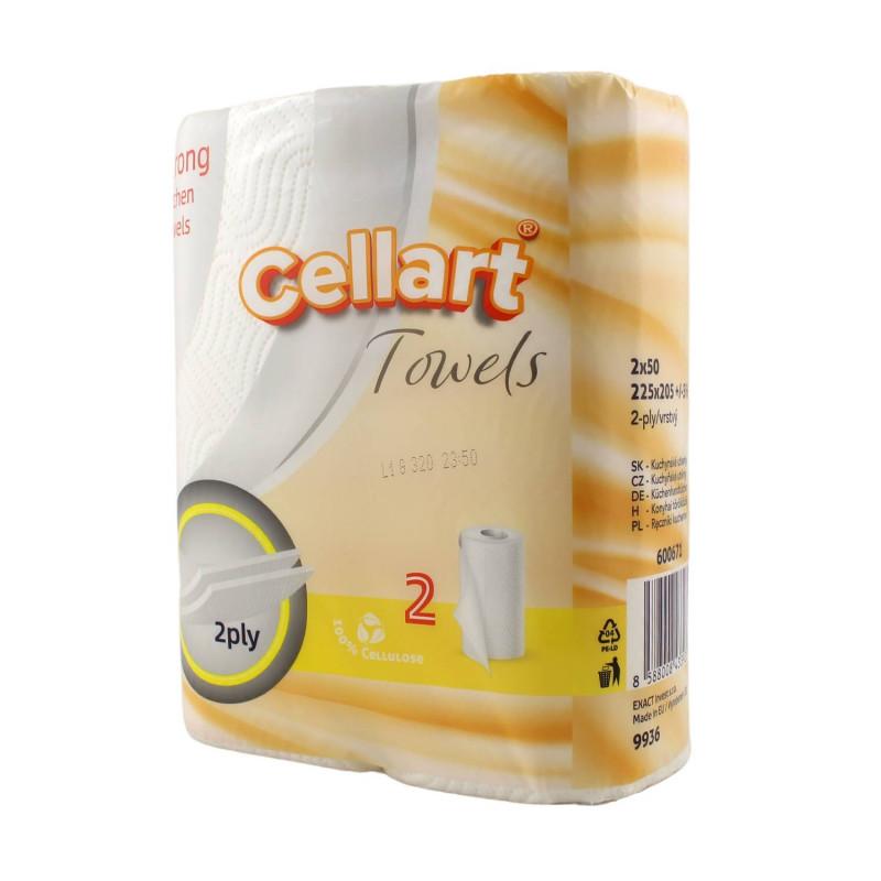 Papierové utierky CELLART, 2 vrst. - 2ks